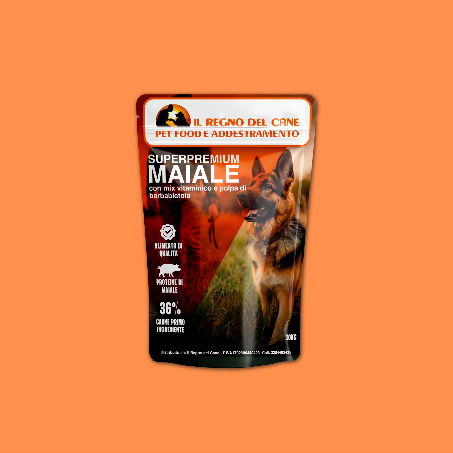 Linea SuperPremium Maiale 10kg - Il Regno Del Cane Shop