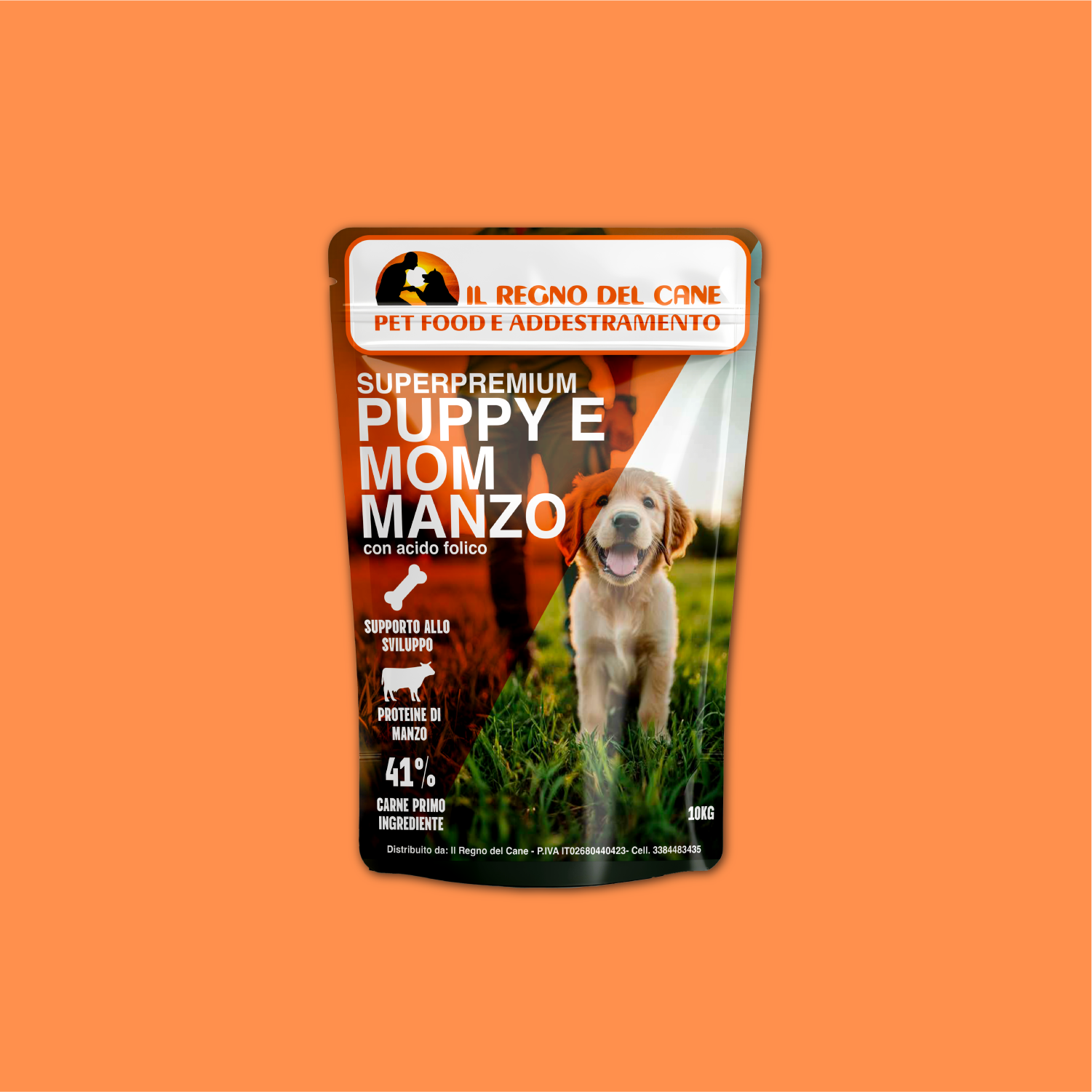 Linea Puppy SuperPremium Manzo 10kg - Il Regno Del Cane Shop